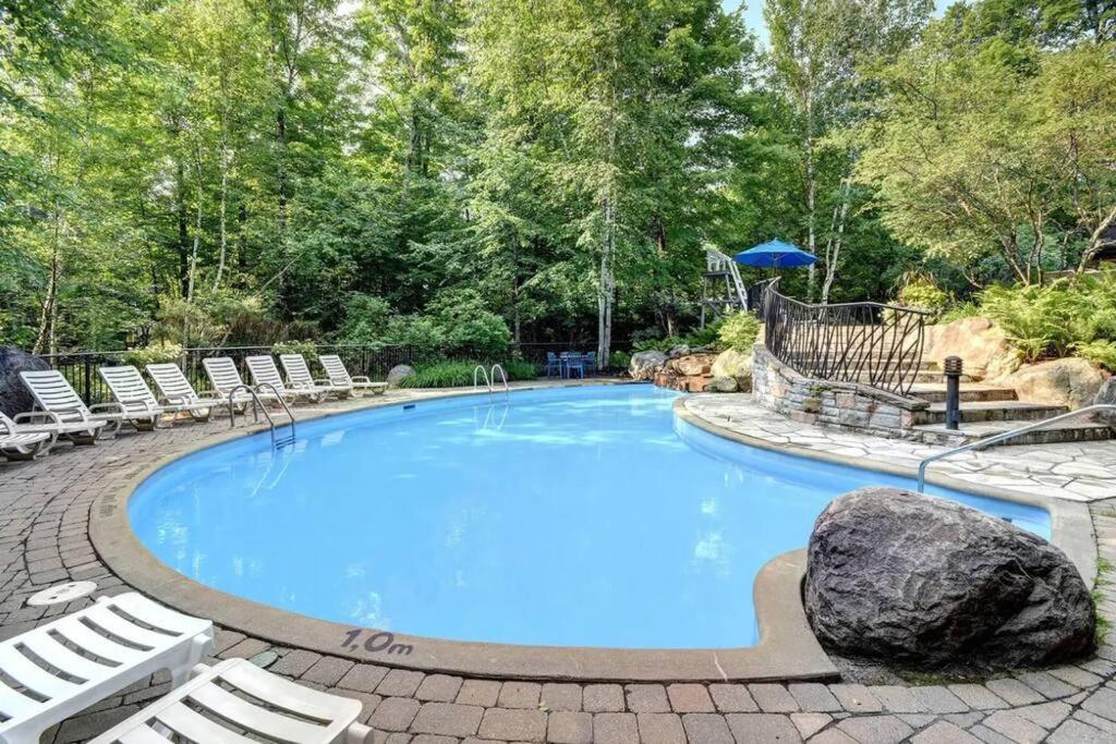 Chalet-Style Condo - 5 Minutes To Lifts And Village! Mont-Tremblant Exterior foto
